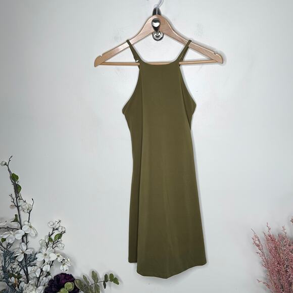 GIRLFRIEND COLLECTIVE Naomi Exercise Dress Fern Green New Preppy Tennis {LL47} - Picture 4 of 7